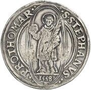 Thaler - Charles of Lorraine as cardinal of Lorraine, France, 1557-1559 reverse image