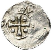 Denier - Theoderic II Bust reverse image