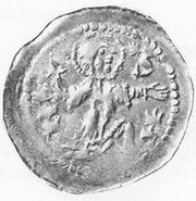 Denier - Poppon, France, 1090-1103 reverse image