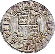 1 Groschen - Frederick I, France, 1585-1588 reverse image