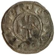 Denier - Guy II of Dampierre, France, 1202-1213 reverse image
