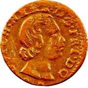 Denier Tournois - William Henry Type 4 Juvenile bust obverse image