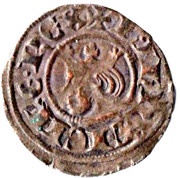 Obol Provencale Coronat - Charles I of Anjou obverse image
