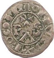 Denier - Gerard II, France, 1164-1172 reverse image