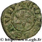 Obol - Amadeus V, France, 1285-1323 reverse image