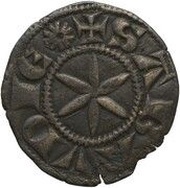 Denier - Philip I, France, 1268-1285 reverse image