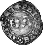 ¼ Groschen - Louis I, France, 1440-1465 reverse image