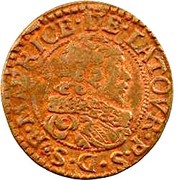Double Tournois - Frédéric-Maurice 8th type obverse image