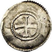 Denier anonymous, France, 1010-1060 reverse image