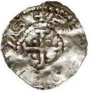 Denier - Berthold in name of Henry II, France, 1002-1019 reverse image