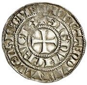 Baudekin - John of Arzilières, France, 1309-1320 reverse image