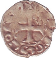 Denier - Alphonse of Poitiers obverse image