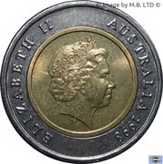 5 Dollars - Elizabeth II 4th Portrait - Royal Flying Doctor Service obverse image