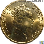 5 Dollars - Elizabeth II 3rd Portrait - Sailing obverse image