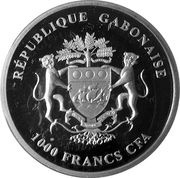 1000 Francs CFA Liberty obverse image