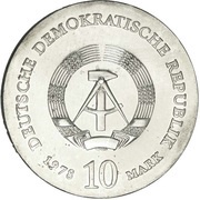 10 Mark Justus von Liebig obverse image