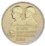 10 Mark Kampfgruppen - Pattern reverse image