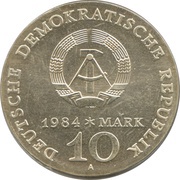 10 Mark Alfred Brehm obverse image