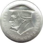 20 Mark Thomas Müntzer, Germany, 1989 reverse image