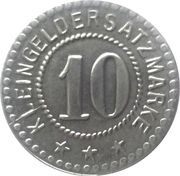 10 Pfennig - Kolmar in Posen reverse image