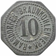 10 Pfennig - Ramsdorf Braunkohlenwerk obverse image
