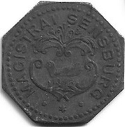 50 Pfennig - Sensburg obverse image