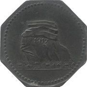 20 Pfennig - Merlenbach, Germany, 1917 reverse image