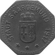 5 Pfennig - Saargemünd obverse image