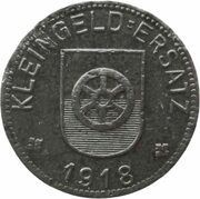 50 Pfennig - Donaueschingen, Germany, 1918 reverse image