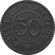 50 Pfennig - Annweiler, Germany, 1919 reverse image