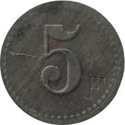 5 Pfennig - Dillingen, Germany, 1917 reverse image