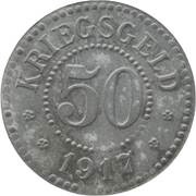 50 Pfennig - Feuchtwangen, Germany, 1917 reverse image