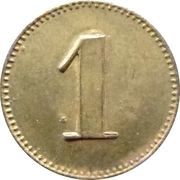 1 Pfennig - Freising Anton Schlüter Motorenfabrik reverse image