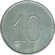 10 Pfennig - Hersbruck, Germany, 1917 reverse image