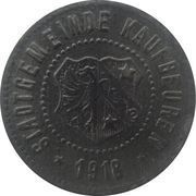 10 Pfennig - Kaufbeuren Edge: Reeded obverse image