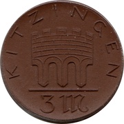 3 Mark - Kitzingen obverse image