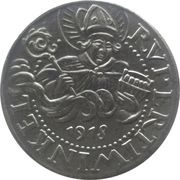10 Pfennig - Laufen, Germany, 1918 reverse image