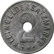 2 Pfennig - München BMW, Germany,  reverse image