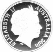 5 Dollars - Elizabeth II 4th Portrait - S.25 Sandringham - Masterpieces in Silver obverse image