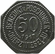 50 Pfennig - Oberzwieselau Benedikt v. Poschinger obverse image