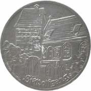 25 Pfennig - Rothenburg ob der Tauber St. Wolfgang, Germany, 1921 reverse image