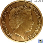 5 Dollars - Elizabeth II 4th Portrait - "Town Halls" Melbourne Town Hall obverse image