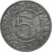 5 Pfennig - Traunstein obverse image