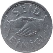 1 Pfennig - Zwiesel, Germany, 1920 reverse image