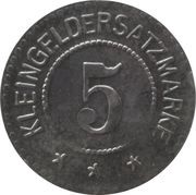 5 Pfennig - Havelberg, Germany,  reverse image