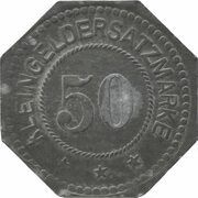50 Pfennig - Hannover Standardwerk Wilhelm Schulze, Germany,  reverse image