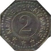 2 Pfennig - Alfeld C. Behrens reverse image