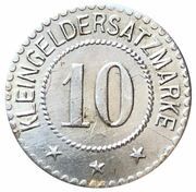 10 Pfennig - Fulda, Germany, 1920 reverse image