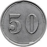 50 Pfennig - Alsfeld, Germany, 1917 reverse image