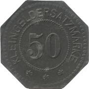 50 Pfennig - Offenbach am Main J. Mayer and Sohn, Germany,  reverse image
